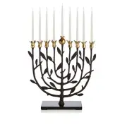 MICHAEL ARAM POMEGRANATE KOSHER MENORAH 175225.NEW IN BOX.