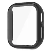 2PCS For Xplora X6 Play Pc Tempered Glass Screen Protector Case Bumper-cover Housing Black