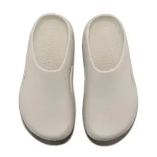 【Crocs】涼鞋 Mellow Recovery Clog 男鞋 女鞋 米白 厚底 麵包克駱格 卡駱馳 回彈(208493160)