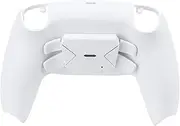 TOMSIN Programmable Remap Back Paddles Kit for PS5 Controller BDM 010 & BDM 020, 4 White Upgrade Back Button Attachment for PS5 Controller