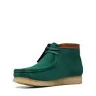 Clarks Men's Wallabee Boot Dark Green Suede 9
