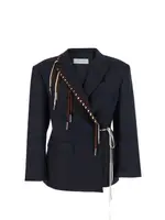 [Dries Van Noten] Dries Van Noten-Giacca Baftan-Donna 36 IT