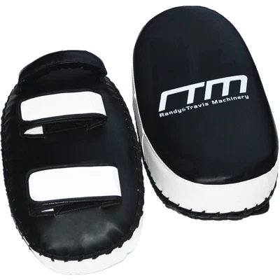 MMA Kick Boxing Pads Curved Strike Shield Punching Bag Focus Arm Muay Thai Mitts