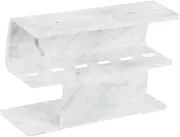 LOLIPPYY Tweezers Organizer Rack Position Display Stand for Eyelash Extensions Beauty Tools Durable Marble Acrylic Storage Holder for Scissors Tweezers Scrapers and Spatulas
