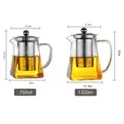 Glass Teapot High Temperature Resistant Thickened Teapot Kung Fu Tea Set _sy