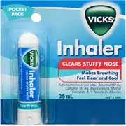 Vicks Nasal Decongestant Inhaler 0.5mL