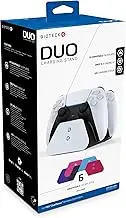 PS5 Dualsense 2 Remote Control Charging Station with 6 Interchangeable Colour Enclosures