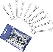 10 pcs mini open-end dual-purpose spanner plum open-end dual-purpose spanner set tools 4-11mm Small Furniture Equipment Assembling Repair Tool