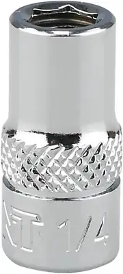K301-008 1/4-Inch Drive to 1/4-Inch Hex Bit Holder Socket, 1/4"DR to 1/4"H