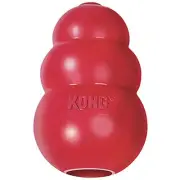 KONG Classic Stuffable Dog Toy - Fetch & Chew Toy for Dogs - Treat-Filling K93F