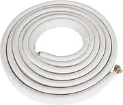 findmall 25FT Air Conditioning Copper Tubing Hose Extension 1/4" and 1/2" Twin Copper Hoses Insulated Copper Hoses Fit for Mini Split Air Conditioner