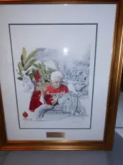 vintage strohs beer 1992 litho maui pride of the lion & strohs history litho