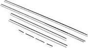 Stainless Steel Body Side moldings Side Door Decoration Compatible for Mazda CX-5 KF 2017-2021 Second Generation Car Styling 8pcs