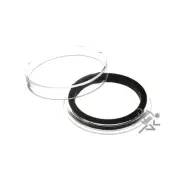 Air-Tite High Relief 40mm Black Ring Coin Capsules for 2oz Silver Koala, 10 Pack