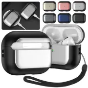 For Apple AirPods 3/4 Pro 2nd Generation Shockproof Heavy Duty Rugged Case Cover