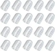 Little Toe Protectors | Breathable Toe Covers Silicone Toe Caps | Small Elastic Toe Caps Soft Toe Cover Protector for Corns, Blisters and Ingrown Toenails