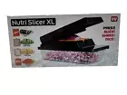 Nutri Slicer XL Mandoline Slicer and Vegetable Chopper with Container NEW
