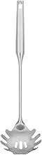Luxshiny Pasta Fork Spaghetti Spoon Stainless Steel Noodle Spoon Fine Mesh Strainer Easy to Clean Ergonomic Handle