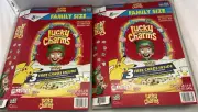 LUCKY CHARMS EMPTY Boxes Pokemon 25th Anniversary Card Checklist Games Pikachu