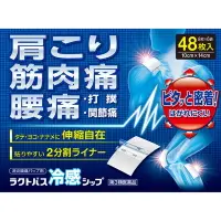 在飛比找比比昂日本好物商城優惠-大石膏盛堂 肌肉 酸痛 冷感 貼布 48枚