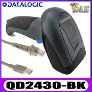 Datalogic QuickScan QD2430-BK Handheld 1D 2D Barcode Scanner Reader W/ USB Cable