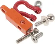 PAMINGONO 1set Towing Rescue Buckle Trailer Accessory for Crawler Modification Stylish Design Easy Installation Versatile Use Car Hooks Vehicle Appearance