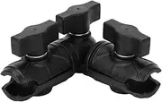 Composite Double Socket Mount, Nylon Double Socket Rotation Arm, Multifunction Ball Sockets Double Socket Stand for Motorcycles Automobiles Tractors Forklifts