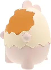 Dinosaur Egg Shell Pen Holder Pen Case Plastic Stationery Container Decorative Pen Holder Makeup Brush Organizer Desk Stationery Holder Plastic Pen Organizer Brush Holder