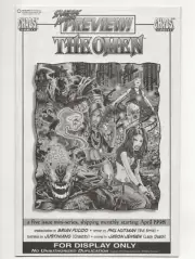 THE OMEN #1 NM/MT 9.4-9.8 (Chaos 1998) Sneak Peek Preview Proof Copy 1/3000 L.E.