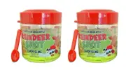 (2x) Christmas Holiday 'Reindeer Snot' Slime Candy in Collectible Jars