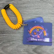 Disney Parks Figment Yellow Wristband Gift Card Epcot Festival Of Arts $0 Value