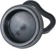 Kitchen Sink Plug Bathroom Sink Plug Drain Stopper 51mm Black Home Tub Stopper Soft Pp Rubber Sealed Flat Cover Non-Slip Design