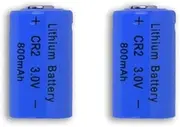 TAVICE Blue Cell CR2 3V Lithium Battery CR2, CR15H270, CR15270, 15270, 15266, DLCR2 Rechargeable Battery for Camera, Flashlight, Remote, Laser, Key Fob, Security Systems,(2-Pack)