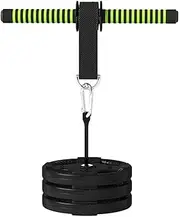 Arm Workout Bar - Wrist Forearm Roller Fitness Arm Exerciser with Sponge Handle | Forearm Wrist Training Roller Muscle Exerciser, Muscle Strength Workout Kit, Arm Strength Training Exerciser Pulldowns
