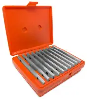WEN 10380 20-Piece Precision-Ground 1/8-Inch Parallel Sets with Case