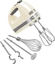 [KitchenAid] KHM926 85W Hand Mixer, Almond Cream