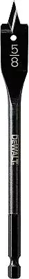 DeWalt DW1576 Heavy-Duty Hex Shank Wood Boring Spade Drill Bit, 5/8" x 6"