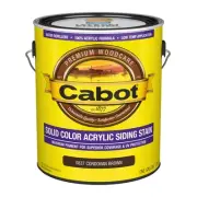 140.0000837.007 Solid Color Acrylic Siding Stain, 1 gal, Cordovan Brown