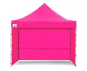 NNEDPE Gazebo Tent Marquee 3x3 PopUp Outdoor Wallaroo Pink