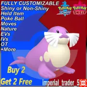 Pokémon Sword and Shield ✨ Shiny Sealeo ✨ W/ Best 6IV Customizable