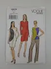 Vogue Sewing Pattern 9079 V9079 Misses Dress Top Pants Pattern Size 6-14 NEW
