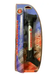 Schwinn Air Driver 700 Mini Pump Fits Presta & Schrader with Mount & Repair Kit