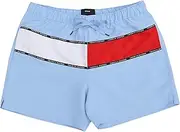 [Tommy Hilfiger] Swimming Shorts Flag Blue Light Blue (DE/NL/SE/PL, Alphanumeric, XL, Regular, Light Blue), lightblue, X-Large