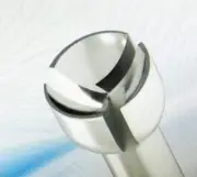 Cup Bur Triple Cut 009 TRI CUT Concave Fast Clean Cutter Size 0.9mm Pack of 6