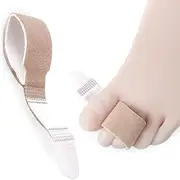 Toes Bandage Corrector for Hammer Toe, Overlapping, Fractured or Bents Toes for Adult and Child, Correction Finger Straightener, Reusable,7 to 15 Years Old