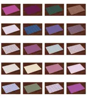 Ambesonne Place Mats 4 Piece Group Durable Placemats Dining Room Kitchen Table