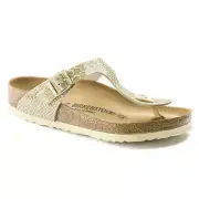 Birkenstock Birko Flor GIZEH Magic Snake Gold BNIB 1011770