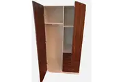Zetland Wardrobe 2 Door 3 Drawer - Walnut