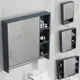 北歐式鏡櫃鏡箱太空鋁浴室櫃組合單獨收納盒衛生間掛牆式儲物鏡子
