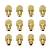 12pcs Gold Carburetor Main Jets Kit For Mikuni VM TM TMX #330 - #430 Motorcycle